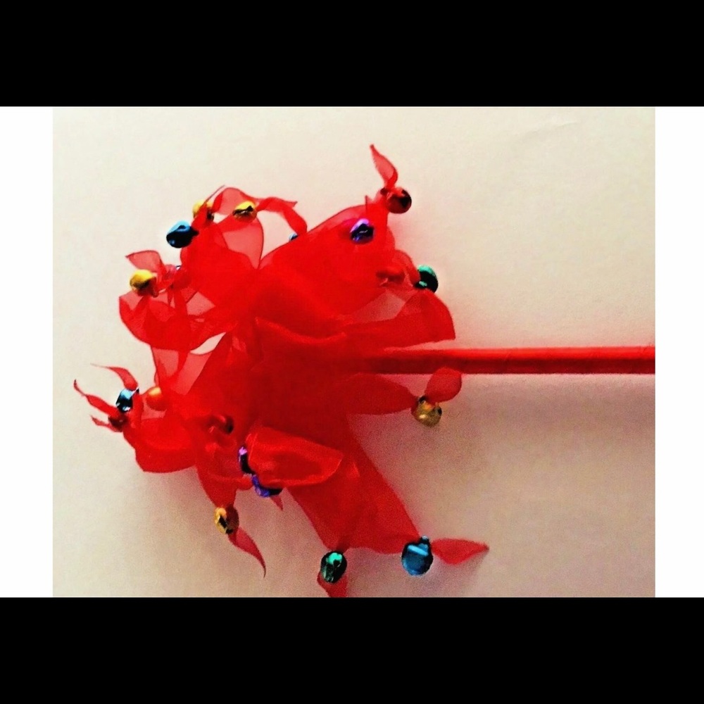 New Red Inkology Pen with Ribbon and Bells Valentine’s Day